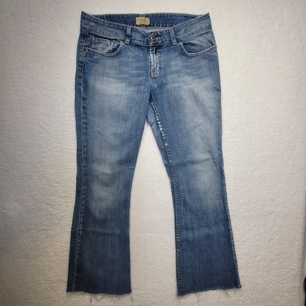BKE Buckle Womens Size 32x33.5 (34x30) Culture Boot Cut Blue Denim Jeans